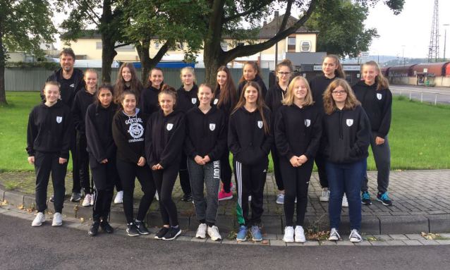 Die Teilnehmerinnen des U16-Trainingscamp 2017 des TV-Arzbach